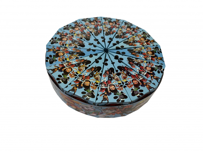 Комплект 13 парчета /заготовки за хартиена торта Пес Патрул, с вкл. ринг за декорация /Mr/